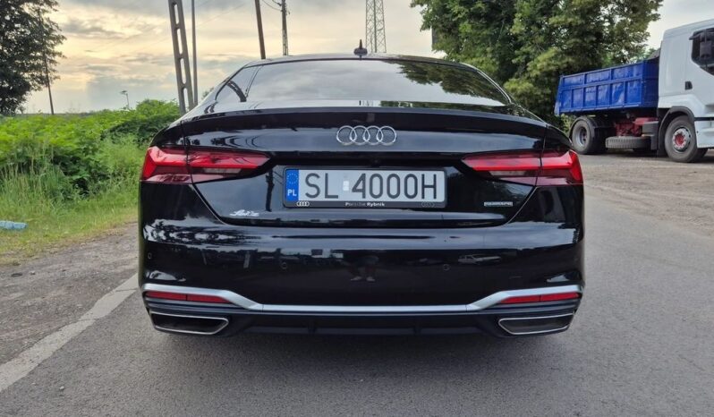 AUDI A5 Sportback | 4×4 (stały) | Automatyczna | 190 KM | Czarny full