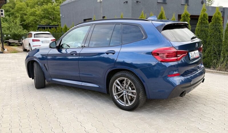 BMW X3  | 4×4 (doł. automatycznie) | Automatyczna | 150 KM | Granatowy full