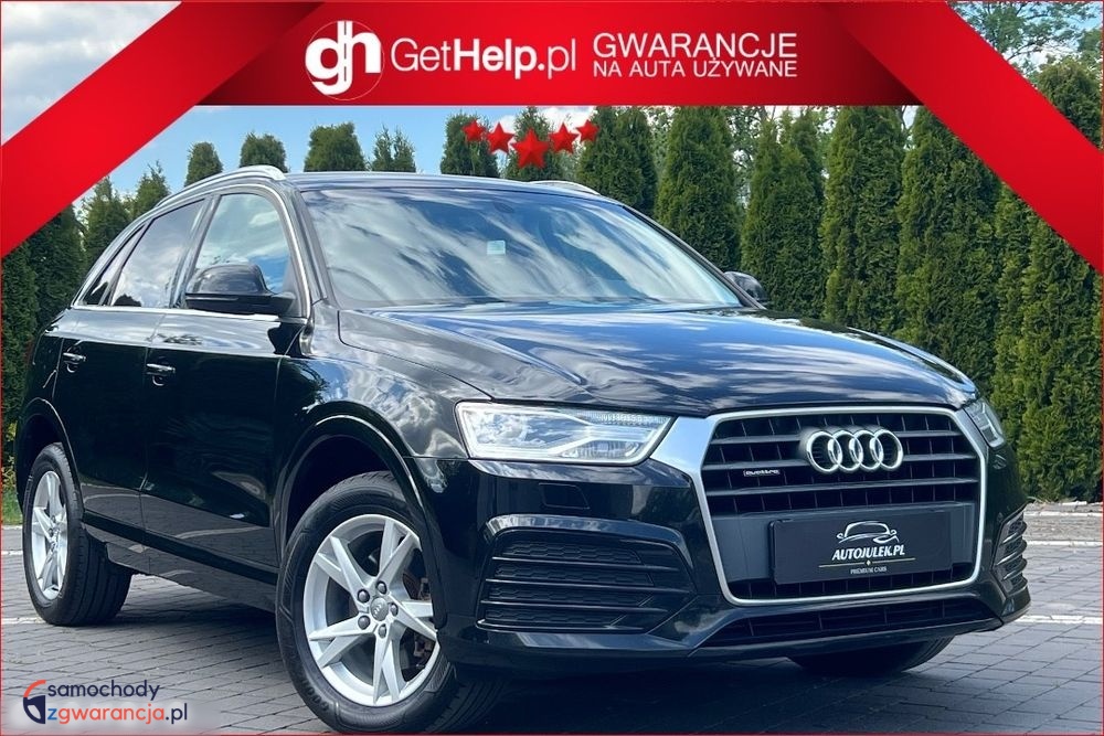 Audi   Q3     150 Km    Automatyczna    4X4 (Doł. Automatycznie)    Czarny