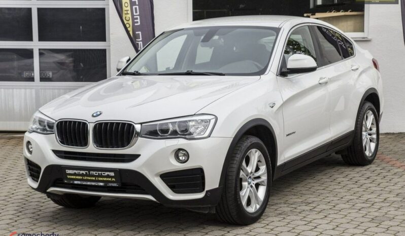 BMW X4  | 4×4 (stały) | Automatyczna | 190 KM | Biały full