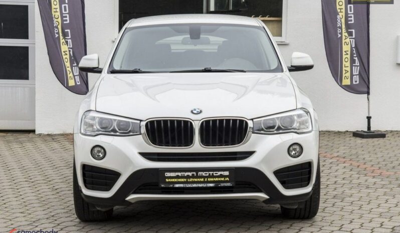 BMW X4  | 4×4 (stały) | Automatyczna | 190 KM | Biały full
