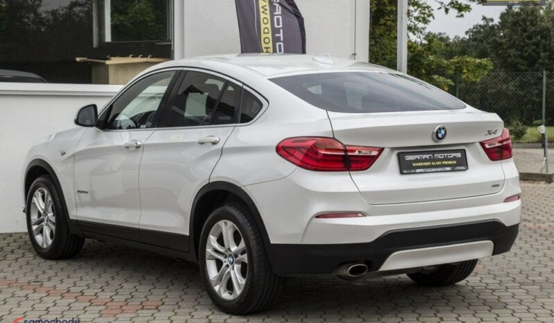 BMW X4  | 4×4 (stały) | Automatyczna | 190 KM | Biały full