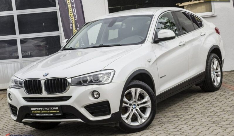 BMW X4  | 4×4 (stały) | Automatyczna | 190 KM | Biały full