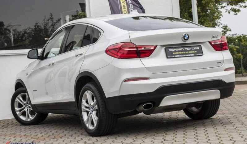 BMW X4  | 4×4 (stały) | Automatyczna | 190 KM | Biały full