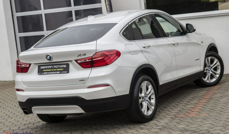 BMW X4  | 4×4 (stały) | Automatyczna | 190 KM | Biały full