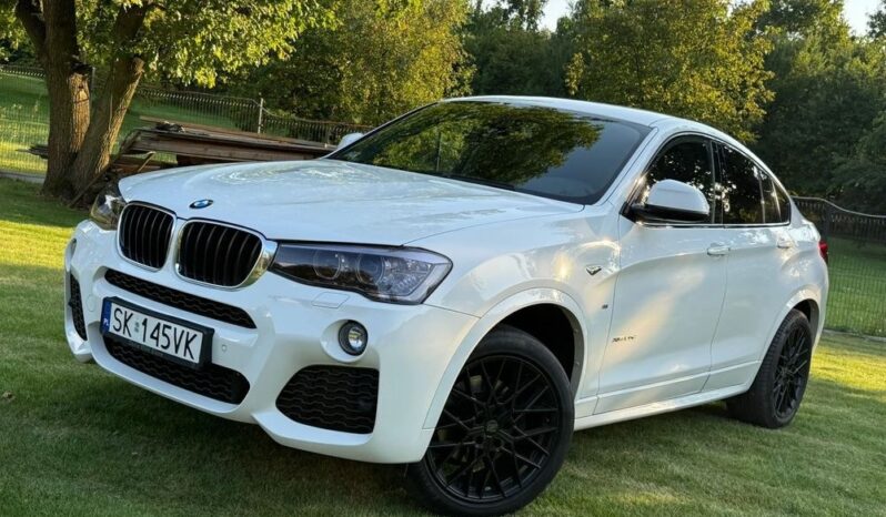 BMW X4  | 4×4 (stały) | Automatyczna | 190 KM | Biały full