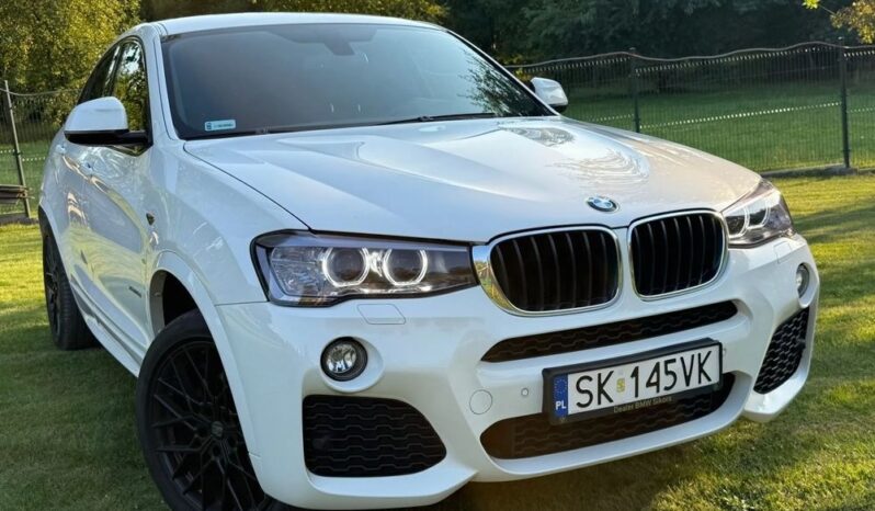 BMW X4  | 4×4 (stały) | Automatyczna | 190 KM | Biały full