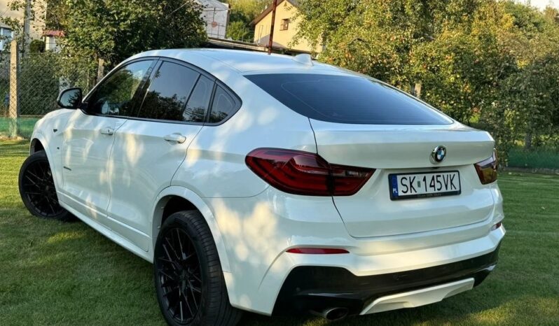 BMW X4  | 4×4 (stały) | Automatyczna | 190 KM | Biały full