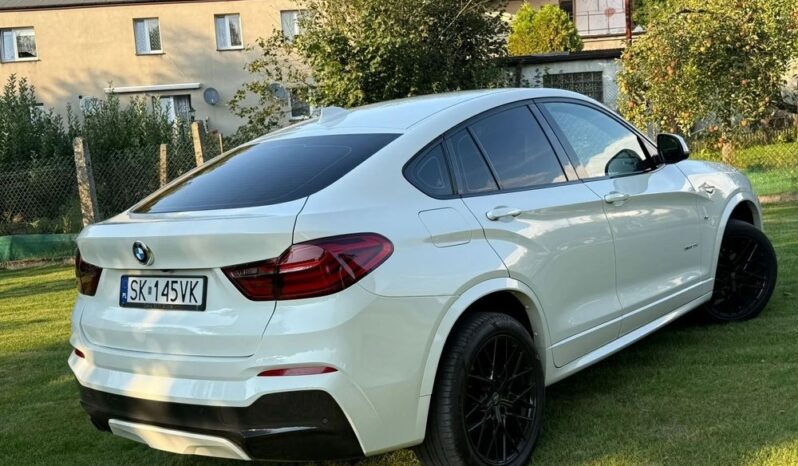 BMW X4  | 4×4 (stały) | Automatyczna | 190 KM | Biały full