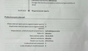 PEUGEOT 308  | FWD (przód) | Automatyczna | 190 KM | Biały full