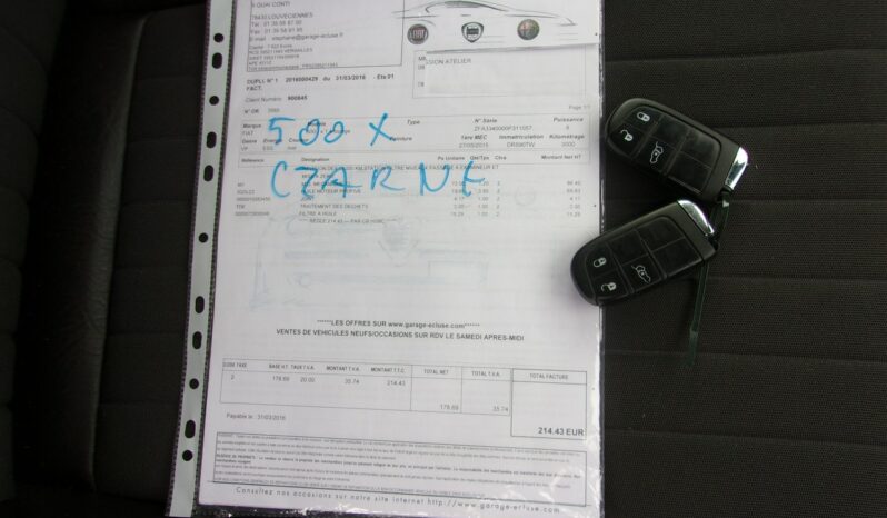 FIAT 500X  | FWD (przód) | Manualna | 140 KM | Czarny full