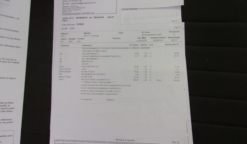 FIAT 500X  | FWD (przód) | Manualna | 140 KM | Czarny full