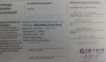 OPEL Zafira  | FWD (przód) | Manualna | 120 KM | Srebrny full