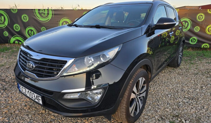 KIA Sportage  | 4×4 (stały) | Manualna | 184 KM | Czarny