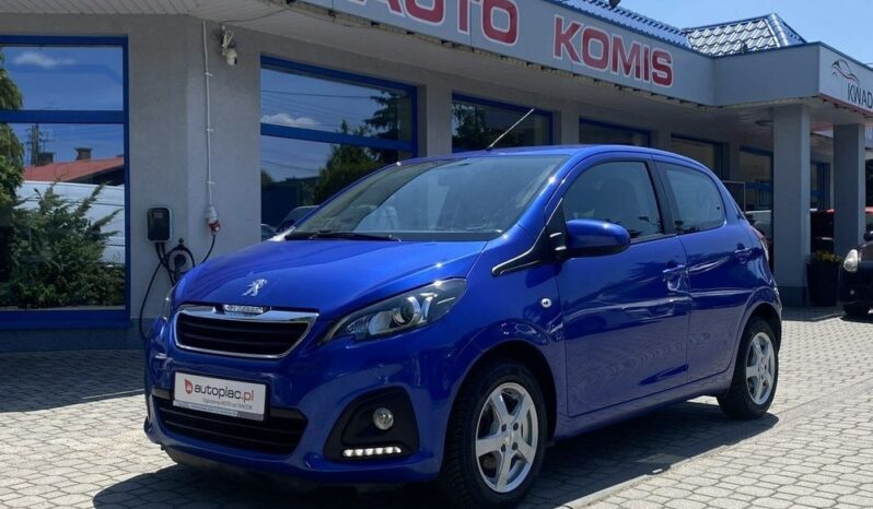 PEUGEOT 108  | FWD (przód) | Manualna | 72 KM | Niebieski full