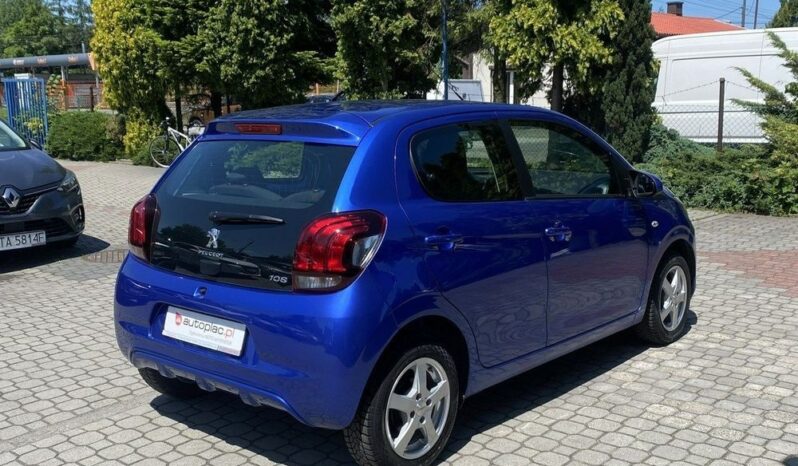 PEUGEOT 108  | FWD (przód) | Manualna | 72 KM | Niebieski full