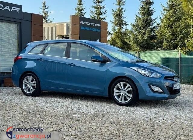 HYUNDAI I30  | FWD (przód) | Manualna | 110 KM | Niebieski full