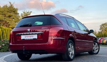 PEUGEOT   407     140 KM    Manualna    FWD (przód)    Bordowy full