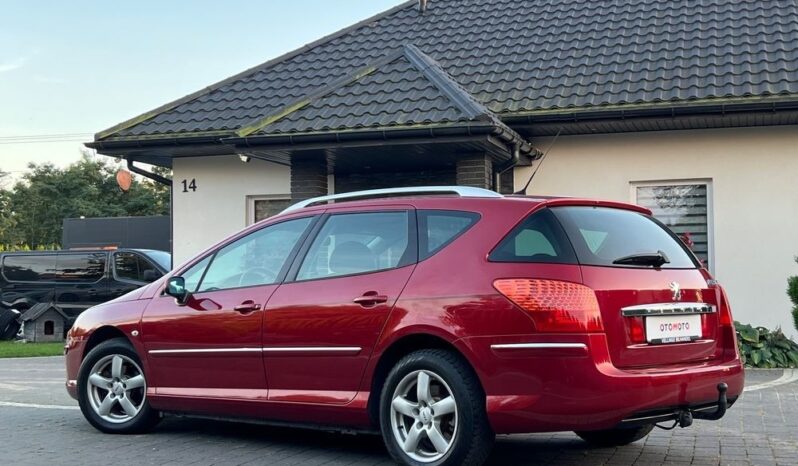 PEUGEOT   407     140 KM    Manualna    FWD (przód)    Bordowy full