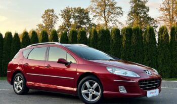 PEUGEOT   407     140 KM    Manualna    FWD (przód)    Bordowy full