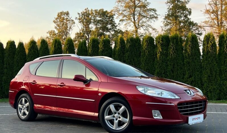 PEUGEOT   407     140 KM    Manualna    FWD (przód)    Bordowy full