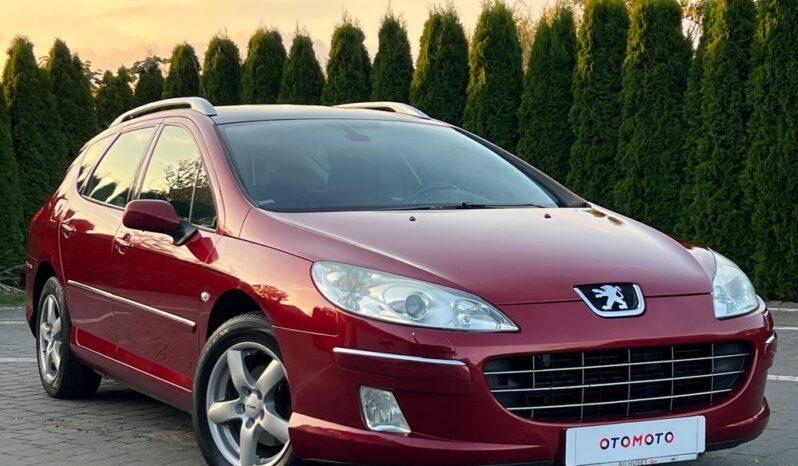 PEUGEOT   407     140 KM    Manualna    FWD (przód)    Bordowy full