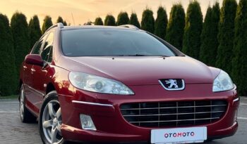 PEUGEOT   407     140 KM    Manualna    FWD (przód)    Bordowy full