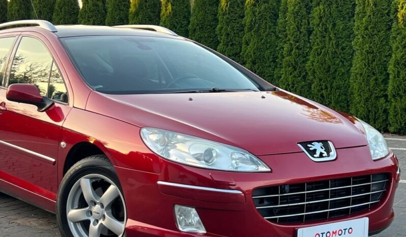 PEUGEOT   407     140 KM    Manualna    FWD (przód)    Bordowy full