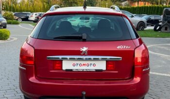 PEUGEOT   407     140 KM    Manualna    FWD (przód)    Bordowy full
