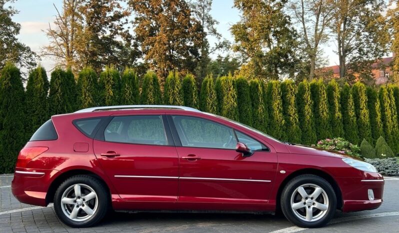 PEUGEOT   407     140 KM    Manualna    FWD (przód)    Bordowy full