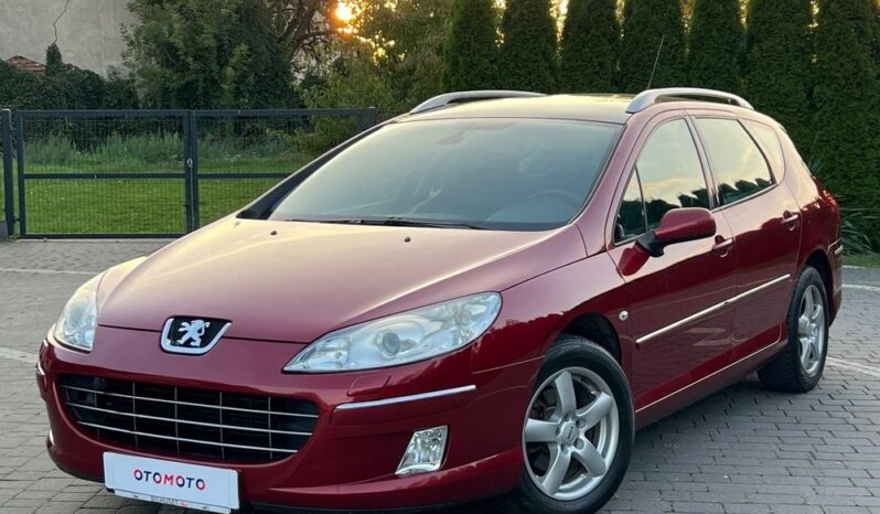 PEUGEOT   407     140 KM    Manualna    FWD (przód)    Bordowy full