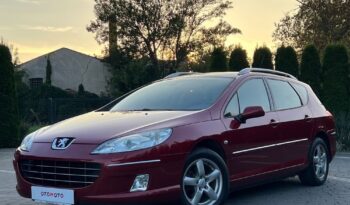 PEUGEOT   407     140 KM    Manualna    FWD (przód)    Bordowy full