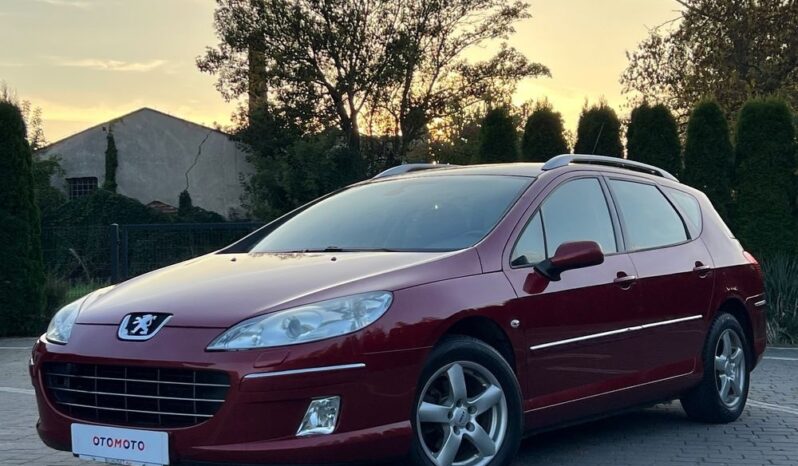 PEUGEOT   407     140 KM    Manualna    FWD (przód)    Bordowy full