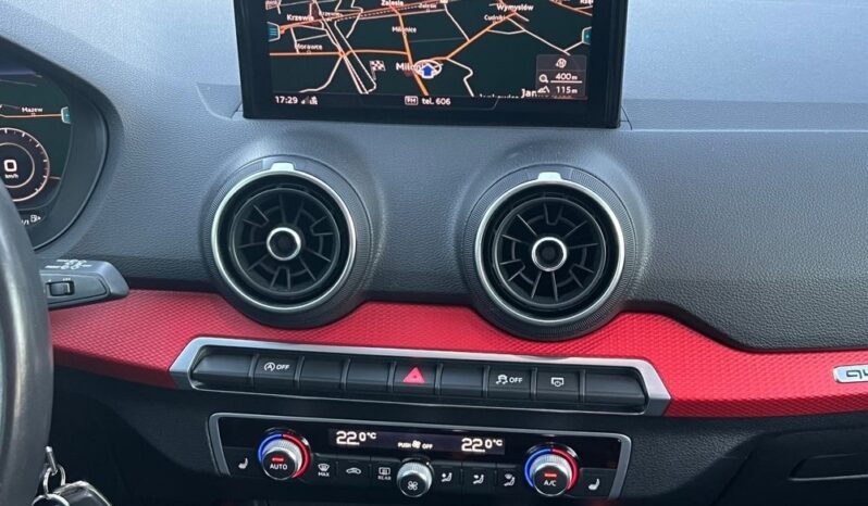AUDI   Q2     150 KM    Automatyczna    4×4 (doł. automatycznie)    Czarny full