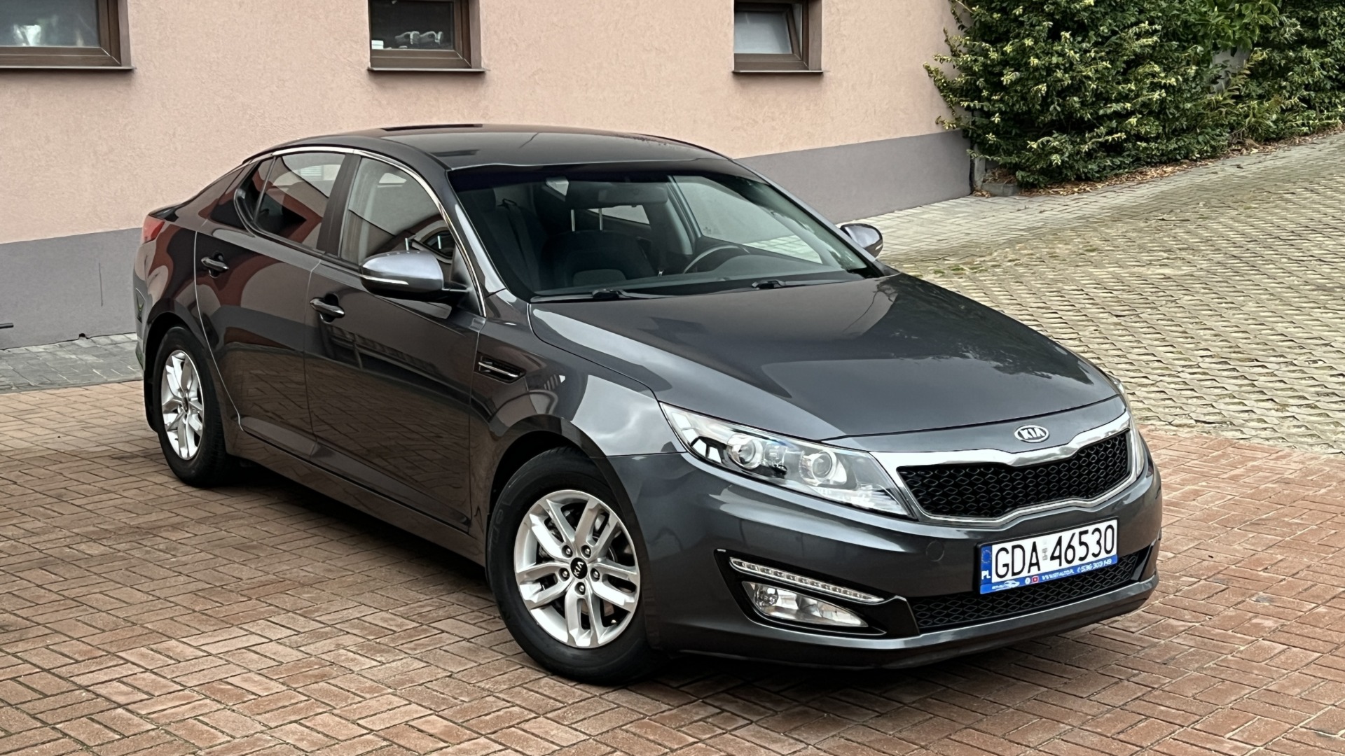 Kia Optima  | Fwd (Przód) | Manualna | 165 Km | Szary