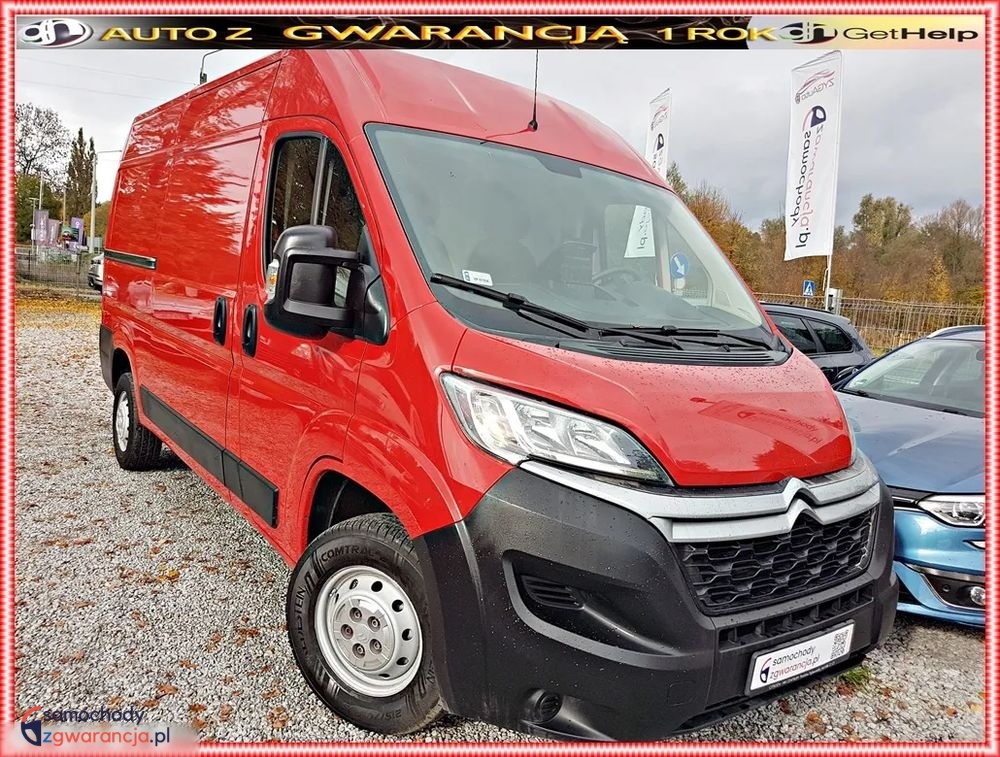 Citroen Jumper  | Fwd (Przód) | Manualna | 130 Km | Czerwony