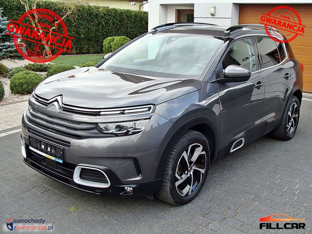 Citroen   C5 Aircross     130 Km    Manualna    Fwd (Przód)    Szary