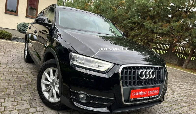 AUDI Q3  | FWD (przód) | Manualna | 140 KM | Czarny full