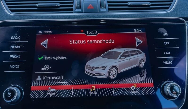 SKODA Superb  | FWD (przód) | Automatyczna | 150 KM | Czerwony full