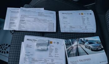 RENAULT Talisman  | FWD (przód) | Manualna | 130 KM | Niebieski full
