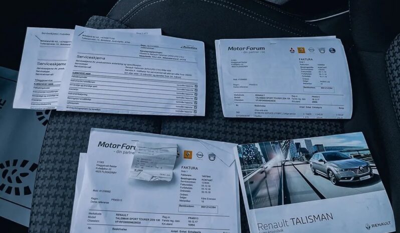 RENAULT Talisman  | FWD (przód) | Manualna | 130 KM | Niebieski full