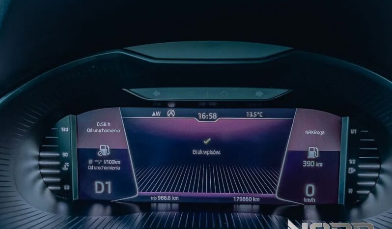 SKODA Octavia  | 4×4 (stały) | Automatyczna | 184 KM | Biały full