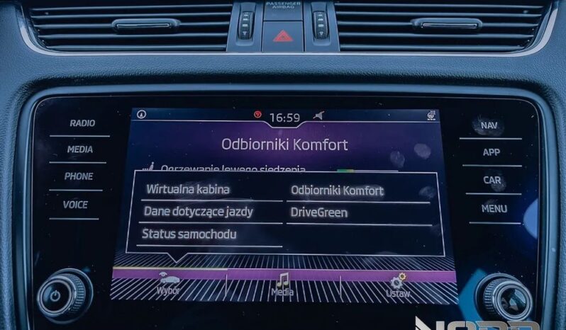 SKODA Octavia  | 4×4 (stały) | Automatyczna | 184 KM | Biały full