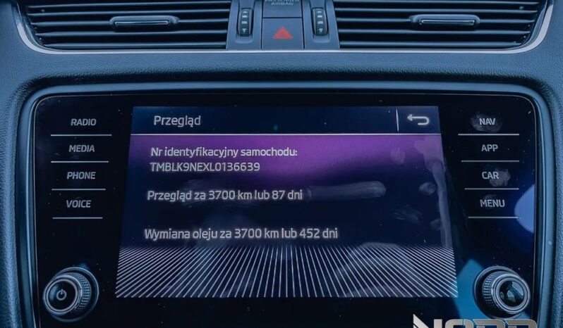 SKODA Octavia  | 4×4 (stały) | Automatyczna | 184 KM | Biały full