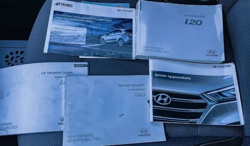 HYUNDAI i20  | FWD (przód) | Manualna | 100 KM | Biały full