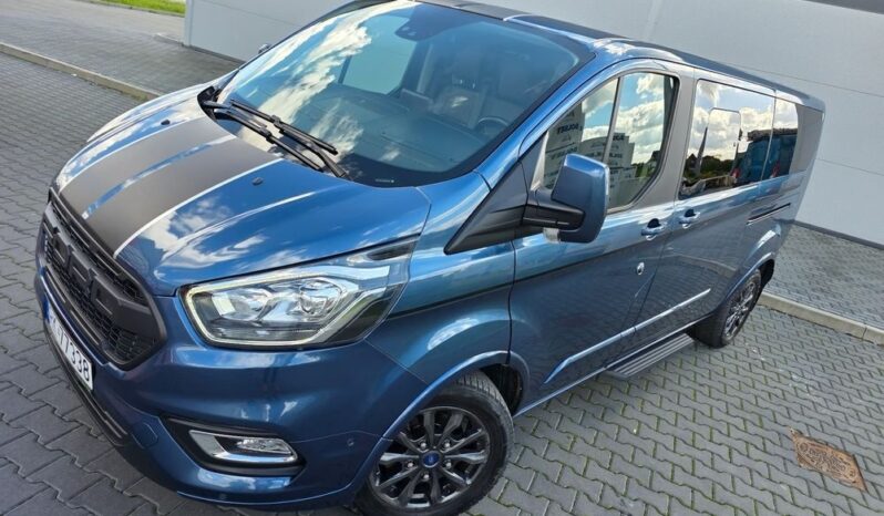 FORD Tourneo Custom  | FWD (przód) | Automatyczna | 130 KM | Niebieski full