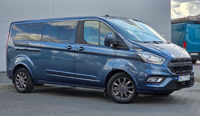 FORD Tourneo Custom  | FWD (przód) | Automatyczna | 130 KM | Niebieski full
