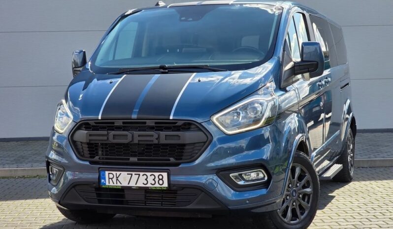 FORD Tourneo Custom  | FWD (przód) | Automatyczna | 130 KM | Niebieski full