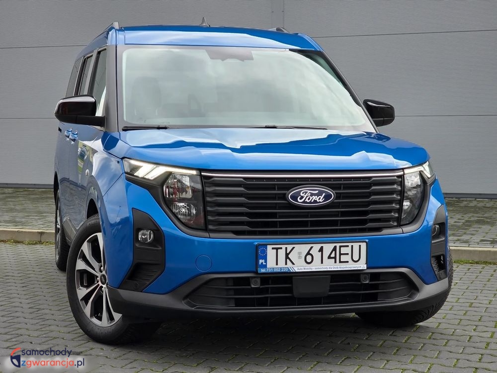 Ford Tourneo Courier  | Fwd (Przód) | Automatyczna | 125 Km | Niebieski