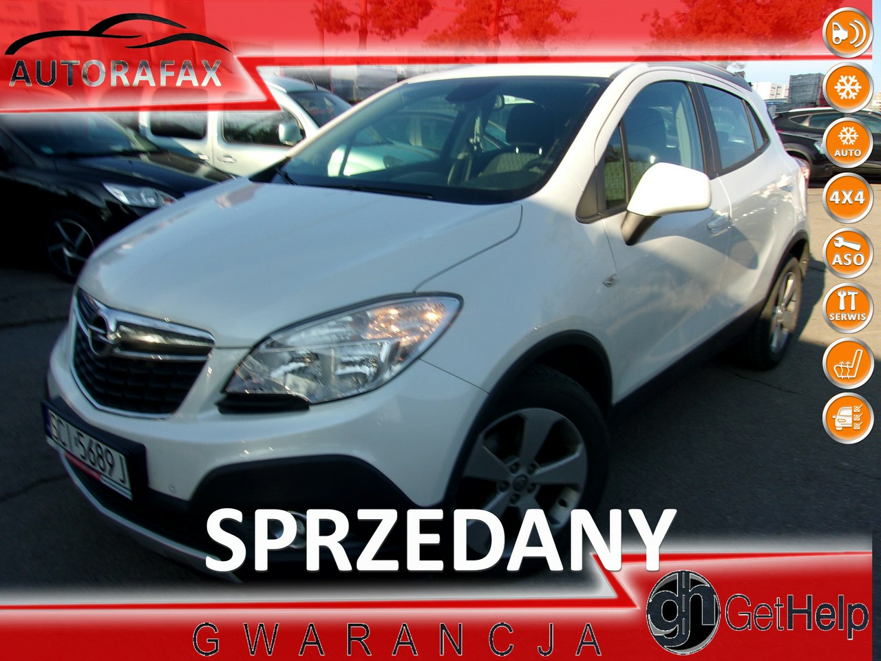 Opel Mokka  | 4X4 Stały | Manualna | 140 Km | Bialy